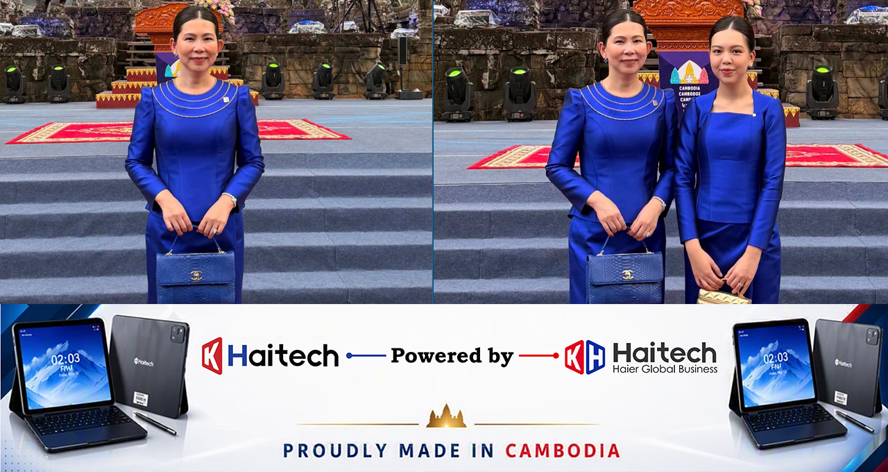 heng-sokha ភរិយាសេដ្ឋី អ៊ឹង ប៊ុនហ៊ូវ លោកស្រី ហេង សុខា យូរៗបង្ហាញវត្តមានចូលរួមកម្មវិធីម្ដងជាមួយឫកពាសមសួន