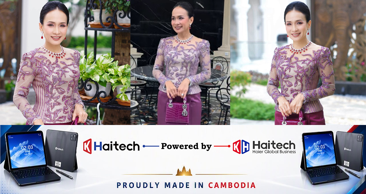 imphan-vanda-090 លោកស្រី អ៊ឹមផាន វណ្ណឌី កាន់កាបូបដៃ Christian Dior ពណ៌ស្វាយលើកសម្រស់កាន់តែស្អាតស្រទន់