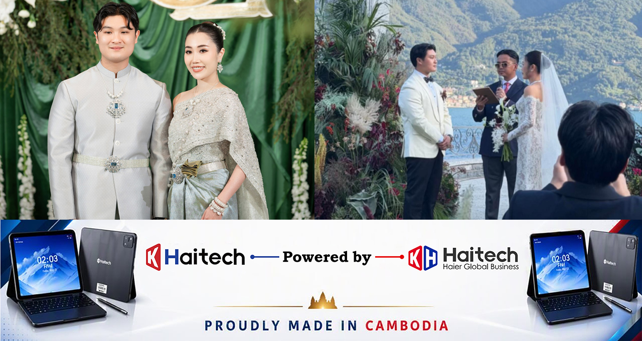 tety CEO វ័យក្មេង គួច វរ្ម័ន ដឹកដៃគូស្នេហ៍ ឈុនប៊ុនថា អេលីហ្សា រៀបការនៅបឹង Como ដ៏ល្បីក្នងទឹកដីអ៊ីតាលី